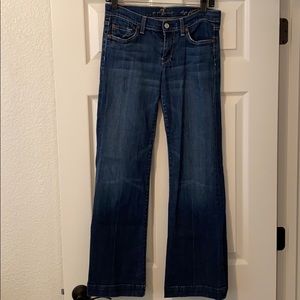 7 for All Mankind Wide Leg Jeans